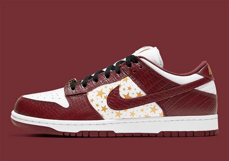 nike sb tsg supreme x-men-leinwand-schuh burgund weiß